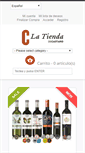 Mobile Screenshot of latienda.bodegascastano.com